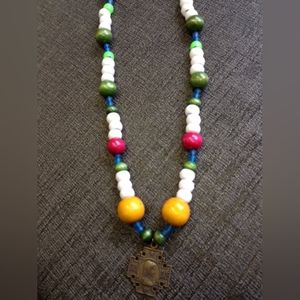 Our Lady Crusader Medal Necklace